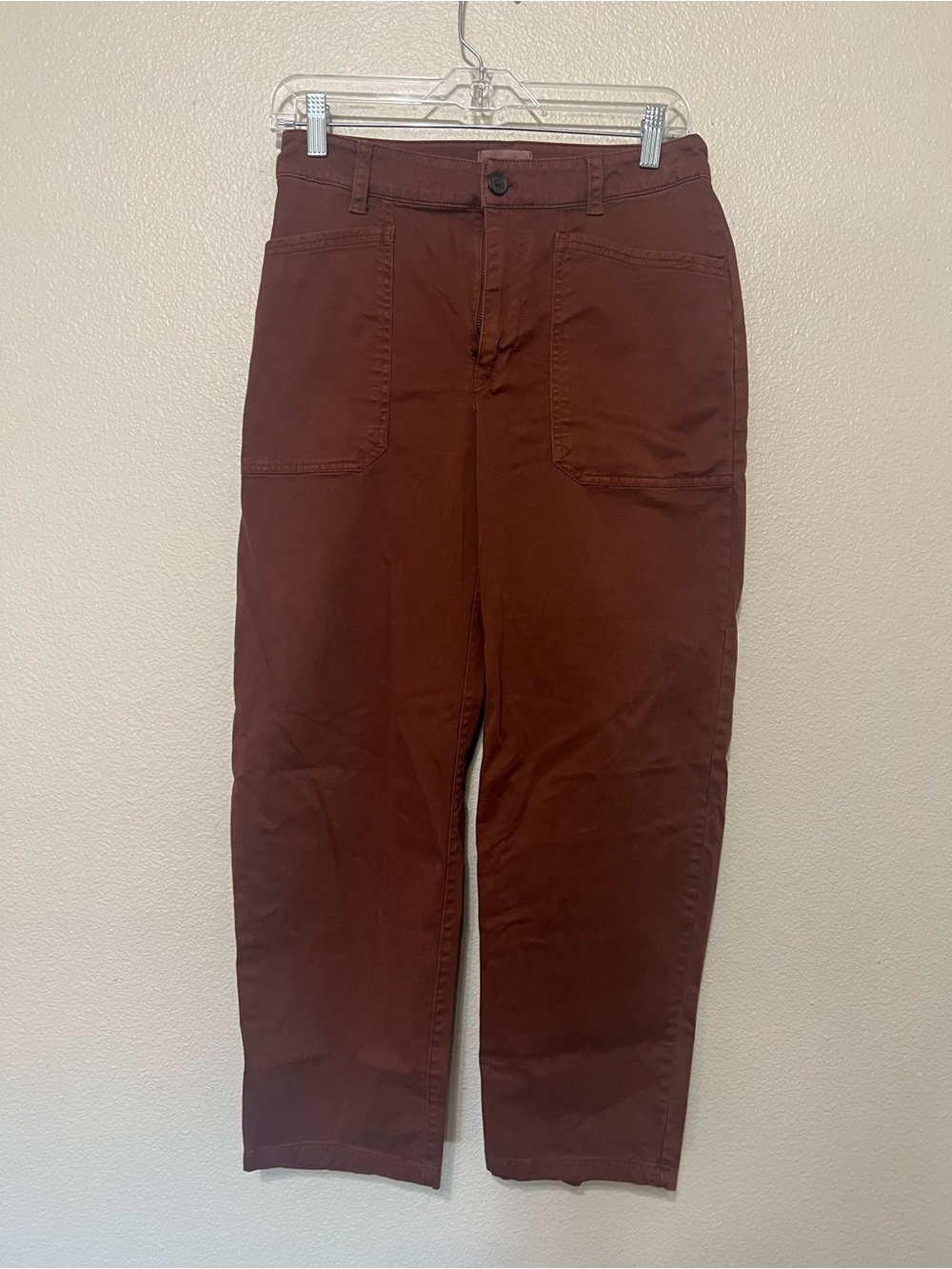 Universal Thread Women's Wide-Leg Pants in Deep Rust